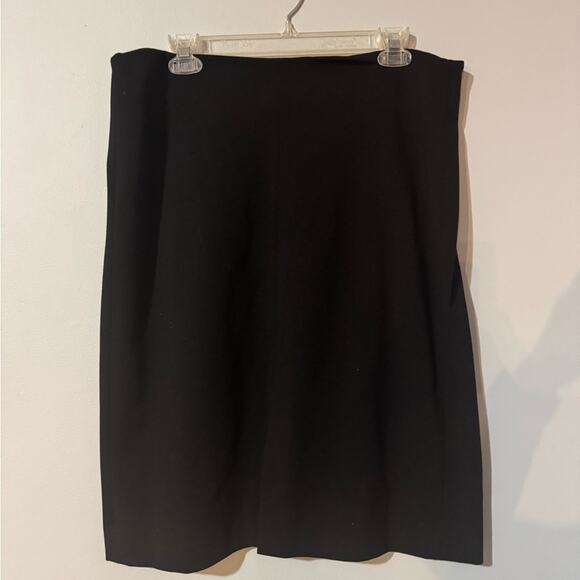 MM Lafleur The Greenpoint Front Slit Skirt in Black size 16 - Picture 2 of 6